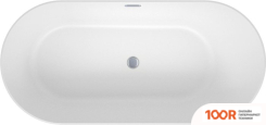 Ванна Wellsee SAINT-GERMAIN 170X70 28270201R (ОТДЕЛЬНОСТОЯЩАЯ ВАННА БЕЛЫЙ ГЛЯНЕЦ, ЭКРАН, НОЖКИ, СИФОН-АВТОМАТ ХРОМ) (337298)