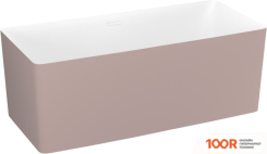 Ванна Wellsee PURE BY WELLSEE 166X77 230710002 (ОТДЕЛЬНОСТ. ВАННА БЕЛЫЙ ГЛЯНЕЦ/МАТ. СВЕТЛО-РОЗОВЫЙ, ЭКРАН, НОЖКИ, СИФОН-АВТОМАТ ГЛЯНЦ. БЕЛЫЙ) (337293)