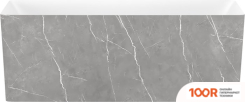 Ванна Wellsee PURE BY WELLSEE 166X77 230705002 (ОТДЕЛЬНОСТ. ВАННА БЕЛЫЙ ГЛЯНЕЦ/МАТ. СЕРЫЙ МРАМОР, ЭКРАН, НОЖКИ, СИФОН-АВТОМАТ ГЛЯНЦ. БЕЛЫЙ) (337283)