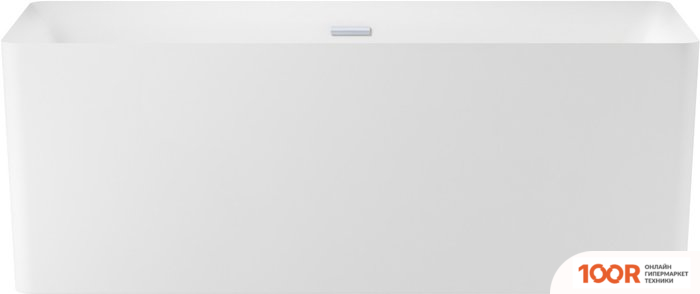 Ванна Wellsee PURE BY WELLSEE 166X77 230702001 (ОТДЕЛЬНОСТОЯЩАЯ ВАННА МАТОВЫЙ БЕЛЫЙ, ЭКРАН, НОЖКИ, СИФОН-АВТОМАТ ХРОМ) (337273)