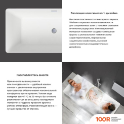 Ванна Wellsee PURE BY WELLSEE 166X77 202010453 (ОТДЕЛЬНОСТОЯЩАЯ ВАННА БЕЛЫЙ ГЛЯНЕЦ С ХУД. ИЗОБРАЖЕНИЕМ, ЭКРАН, НОЖКИ, СИФОН-АВТОМАТ ХРОМ) (337268)