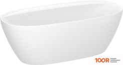 Ванна Wellsee PRO LINE 170X80 28750101R (ОТДЕЛЬНОСТОЯЩАЯ ВАННА БЕЛЫЙ ГЛЯНЕЦ, ЭКРАН, НОЖКИ, СИФОН-АВТОМАТ ХРОМ) (337264)