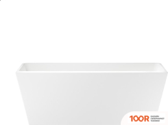 Ванна Wellsee GRACEFUL PRO 168X80 230903003 (ОТДЕЛЬНОСТОЯЩАЯ ВАННА БЕЛЫЙ ГЛЯНЕЦ, ЭКРАН, НОЖКИ, СИФОН-АВТОМАТ МАТОВЫЙ ЧЕРНЫЙ) (337224)