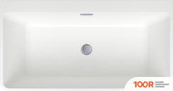 Ванна Wellsee GRACEFUL PRO 140X74 230901001 (ОТДЕЛЬНОСТОЯЩАЯ ВАННА БЕЛЫЙ ГЛЯНЕЦ, ЭКРАН, НОЖКИ, СИФОН-АВТОМАТ ХРОМ) (337214)