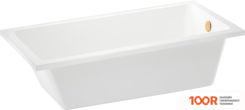 Ванна Wellsee FREEDOM 150X80 231101004 (ВСТРАИВАЕМАЯ ВАННА БЕЛЫЙ ГЛЯНЕЦ, СИФОН-АВТОМАТ ЗОЛОТО) (337176)