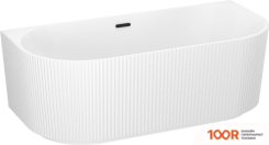 Ванна Wellsee FESTIVE FOX 170X80 28730203R (ПРИСТЕННАЯ ВАННА БЕЛЫЙ ГЛЯНЕЦ, ЭКРАН, НОЖКИ, СИФОН-АВТОМАТ МАТОВЫЙ ЧЕРНЫЙ) (337154)