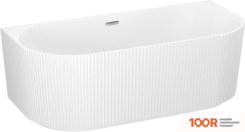 Ванна Wellsee FESTIVE FOX 150X75 28730101R (ПРИСТЕННАЯ ВАННА БЕЛЫЙ ГЛЯНЕЦ, ЭКРАН, НОЖКИ, СИФОН-АВТОМАТ ХРОМ) (337140)