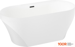 Ванна Wellsee CROQUIS 166X77 230301003 (ОТДЕЛЬНОСТОЯЩАЯ ВАННА БЕЛЫЙ ГЛЯНЕЦ, ЭКРАН, НОЖКИ, СИФОН-АВТОМАТ МАТОВЫЙ ЧЕРНЫЙ) (337047)