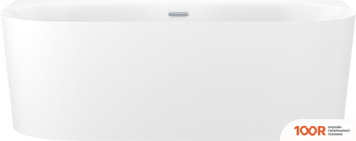 Ванна Wellsee COLLARO 150X75 28910701R (ПРИСТЕННАЯ ВАННА БЕЛЫЙ ГЛЯНЕЦ, ЭКРАН, НОЖКИ, СИФОН-АВТОМАТ ХРОМ) (336993)