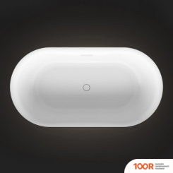 Ванна Wellsee CHIC RIVIERA 149X78 23680402R (ОТДЕЛЬНОСТОЯЩАЯ ВАННА С ПОДСВЕТКОЙ БЕЛЫЙ ГЛЯНЕЦ, ЭКРАН, НОЖКИ, СИФОН-АВТОМАТ ГЛЯНЦЕВЫЙ БЕЛЫЙ) (336964)