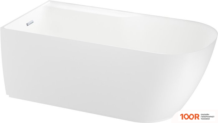 Ванна Wellsee CAMELLIA 2.0 167X82 236201001 (ОТДЕЛЬНОСТОЯЩАЯ ВАННА (ЛЕВАЯ) БЕЛЫЙ ГЛЯНЕЦ, ЭКРАН, НОЖКИ, СИФОН-АВТОМАТ ХРОМ) (336915)
