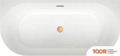 Ванна Wellsee BELLE SPA 3.0 170X80 235901004 (ПРИСТЕННАЯ ВАННА БЕЛЫЙ ГЛЯНЕЦ, ЭКРАН, НОЖКИ, СИФОН-АВТОМАТ ЗОЛОТО) (336879)