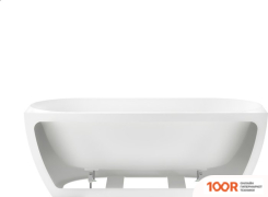 Ванна Wellsee BELLE SPA 3.0 170X80 235901004 (ПРИСТЕННАЯ ВАННА БЕЛЫЙ ГЛЯНЕЦ, ЭКРАН, НОЖКИ, СИФОН-АВТОМАТ ЗОЛОТО) (336879)