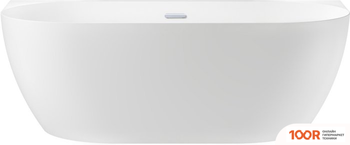 Ванна Wellsee BELLE SPA 3.0 170X80 235901001 (ПРИСТЕННАЯ ВАННА БЕЛЫЙ ГЛЯНЕЦ, ЭКРАН, НОЖКИ, СИФОН-АВТОМАТ ХРОМ) (336876)
