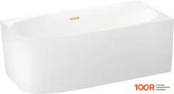 Ванна Wellsee BELLE SPA 2.0 170X75 235806004 (ПРИСТЕННАЯ ВАННА (ПРАВАЯ) БЕЛЫЙ ГЛЯНЕЦ, ЭКРАН, КАРКАС, СИФОН-АВТОМАТ ЗОЛОТО) (336874)