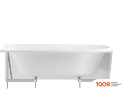 Ванна Wellsee BELLE SPA 2.0 170X75 235805003 (ПРИСТЕННАЯ ВАННА (ЛЕВАЯ) БЕЛЫЙ ГЛЯНЕЦ, ЭКРАН, КАРКАС, СИФОН-АВТОМАТ МАТОВЫЙ ЧЕРНЫЙ) (336869)