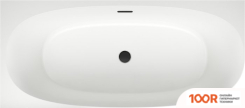 Ванна Wellsee BELLE SPA 2.0 170X75 235805003 (ПРИСТЕННАЯ ВАННА (ЛЕВАЯ) БЕЛЫЙ ГЛЯНЕЦ, ЭКРАН, КАРКАС, СИФОН-АВТОМАТ МАТОВЫЙ ЧЕРНЫЙ) (336869)