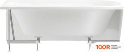 Ванна Wellsee BELLE SPA 2.0 160X75 235802002 (ПРИСТЕННАЯ ВАННА (ЛЕВАЯ) БЕЛЫЙ ГЛЯНЕЦ, ЭКРАН, КАРКАС, СИФОН-АВТОМАТ ГЛЯНЦЕВЫЙ БЕЛЫЙ) (336856)
