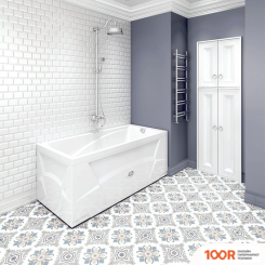 Ванна Vannesa ФЕЛИЦИЯ 160X75 2-77-2-0-0-204 (ГИДРОМАССАЖ, АКТИВ ХРОМ) (336728)