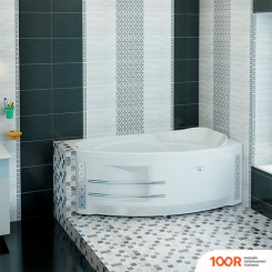 Ванна Vannesa СОФИЯ 169X99 R 2-77-2-2-0-223 (С ГИДРОМАССАЖЕМ АКТИВ ХРОМ) (336719)