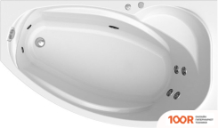 Ванна Vannesa СОФИЯ 169X99 R 2-75-2-2-0-223 (С ГИДРОМАССАЖЕМ КЛАССИК ХРОМ) (336717)