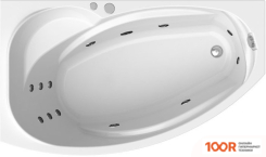 Ванна Vannesa СОФИЯ 169X99 L 2-77-2-1-0-223 (С ГИДРОМАССАЖЕМ АКТИВ ХРОМ) (336715)