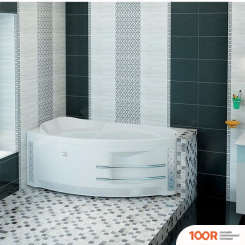 Ванна Vannesa СОФИЯ 169X99 L 2-77-2-1-0-223 (С ГИДРОМАССАЖЕМ АКТИВ ХРОМ) (336715)