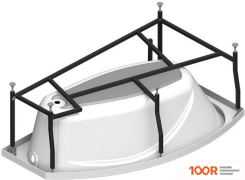 Ванна Vannesa СОФИЯ 169X99 L 2-75-2-1-0-223 (С ГИДРОМАССАЖЕМ КЛАССИК ХРОМ) (336713)