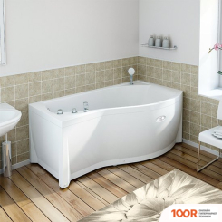 Ванна Vannesa МИРАНДА 168X95 R 2-01-0-2-1-209Ч (336652)