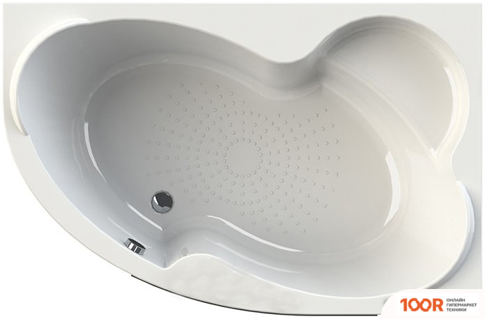 Ванна Vannesa ИРМА 160X105R 2-78-0-2-9-229 (ХРОМ) (336631)