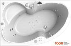 Ванна Vannesa ИРМА 160X105L 2-77-2-1-0-229 (ГИДРОМАССАЖ, АКТИВ ХРОМ) (336619)