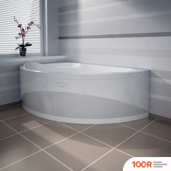 Ванна Vannesa ВАРНА 165X105L 2-75-2-1-0-234 (ГИДРОМАССАЖ, КЛАССИК ХРОМ) (336569)