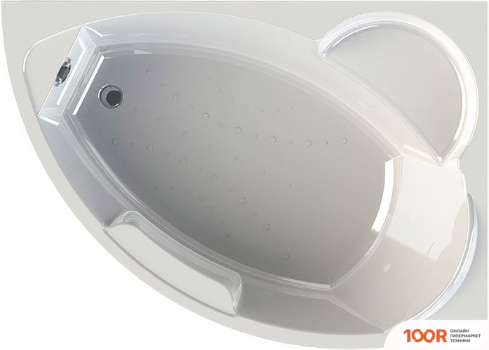 Ванна Vannesa АЛАРИ 168X120R 2-76-2-2-0-218 (ГИДРОМАССАЖ, БАЛАНС ХРОМ) (336561)