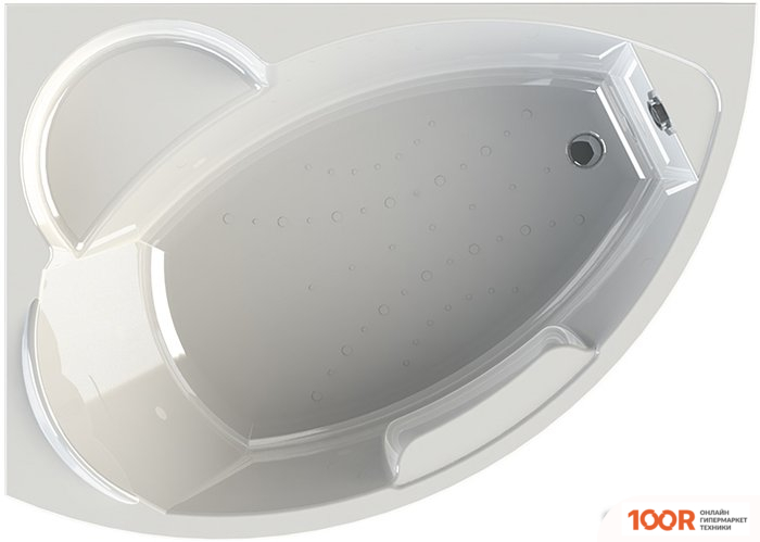 Ванна Vannesa АЛАРИ 168X120L 2-76-2-1-0-218 (ГИДРОМАССАЖ, БАЛАНС ХРОМ) (336557)