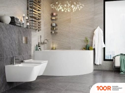 Ванна VagnerPlast PLEJADA 150X150 (С КАРКАСОМ И ЭКРАНОМ) (336525)