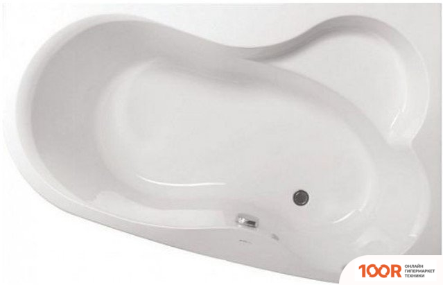 Ванна VagnerPlast MELITE 160X105 R (С КАРКАСОМ) (336522)