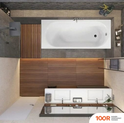 Ванна VagnerPlast KASANDRA 150X70 (С КАРКАСОМ) (336501)