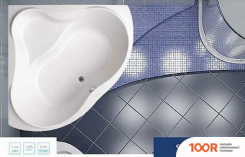 Ванна VagnerPlast IRIS 143X143 (С КАРКАСОМ И ЭКРАНОМ) (336498)