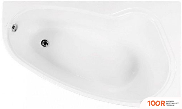 Ванна VagnerPlast AVONA 150X90 R (С КАРКАСОМ И ЭКРАНОМ) (336438)