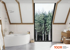 Ванна VagnerPlast ATHENA 150X150 (С КАРКАСОМ И ЭКРАНОМ) (336434)