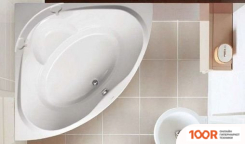 Ванна VagnerPlast ATHENA 150X150 (С КАРКАСОМ И ЭКРАНОМ) (336434)