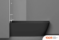 Ванна Umy Home NOOK L 170X85 UM11322RF (U-SOLID, ЧЕРНЫЙ МАТОВЫЙ) (336388)