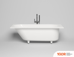 Ванна Salini ORNELLA KIT 180X80 102422M (S-STONE, МАТОВЫЙ) (336129)