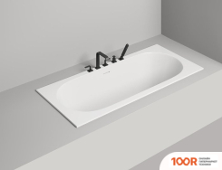 Ванна Salini ORNELLA AXIS KIT 180X80 103511M (S-SENSE, МАТОВЫЙ) (336112)