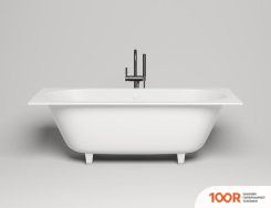 Ванна Salini ORNELLA AXIS 180X80 103411M (S-SENSE, МАТОВЫЙ) (336100)