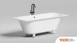 Ванна Salini ORNELLA AXIS 170X75 103413M (S-SENSE, МАТОВЫЙ) (336098)