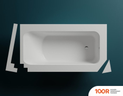 Ванна Salini ORLANDO VASTA KIT 190X100 102114M (S-SENSE, МАТОВЫЙ) (336077)