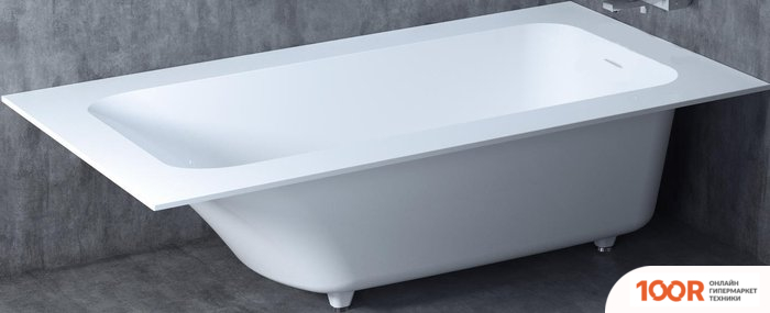 Ванна Salini ORLANDO VASTA KIT 190X100 102114G (S-SENSE, ГЛЯНЦЕВЫЙ) (336076)