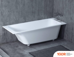 Ванна Salini ORLANDO KIT 180X80 102122M (S-STONE, МАТОВЫЙ) (336072)