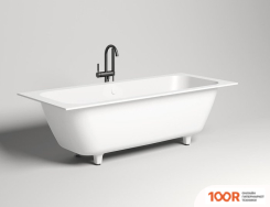 Ванна Salini ORLANDA AXIS 180X80 103212M (S-SENSE, МАТОВЫЙ) (336033)